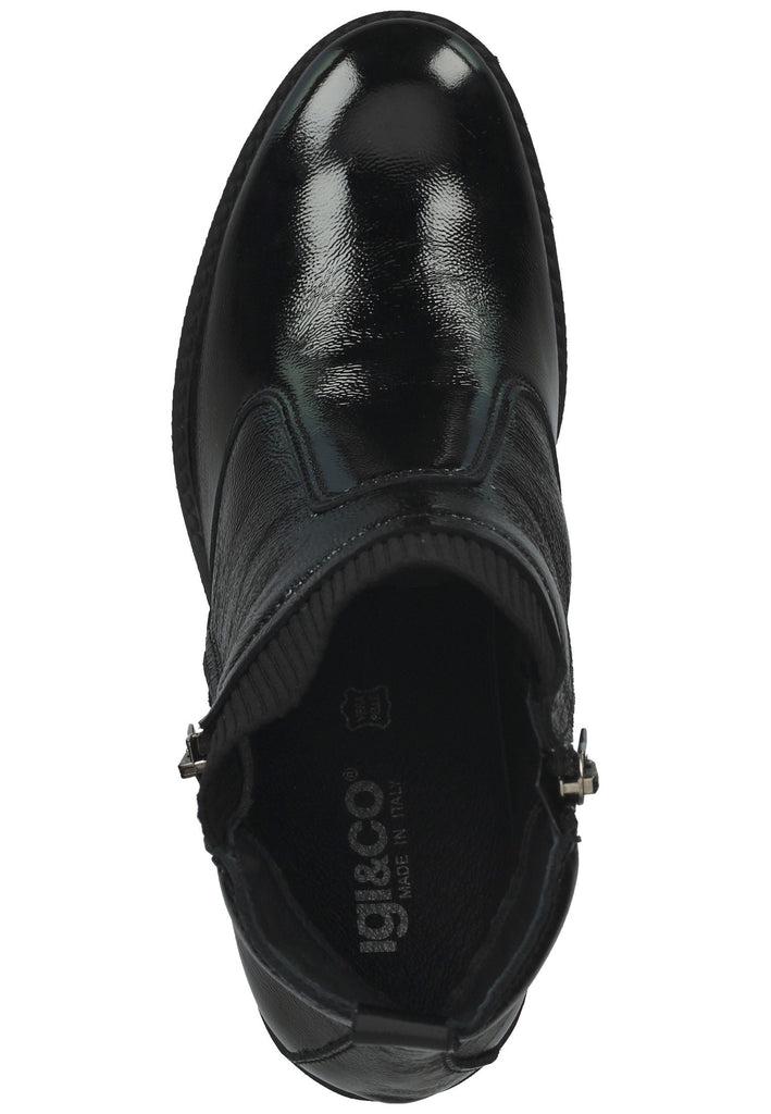 IGI&CO Stiefelette Nappaleder Schwarz