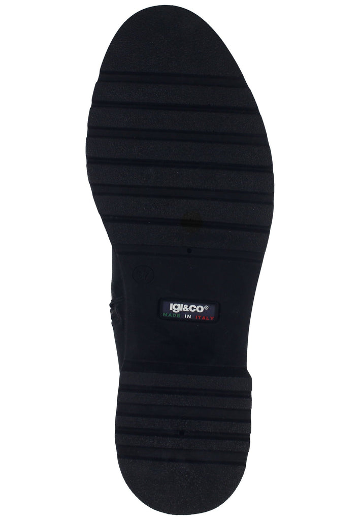 IGI&CO Stiefelette Nappaleder Schwarz