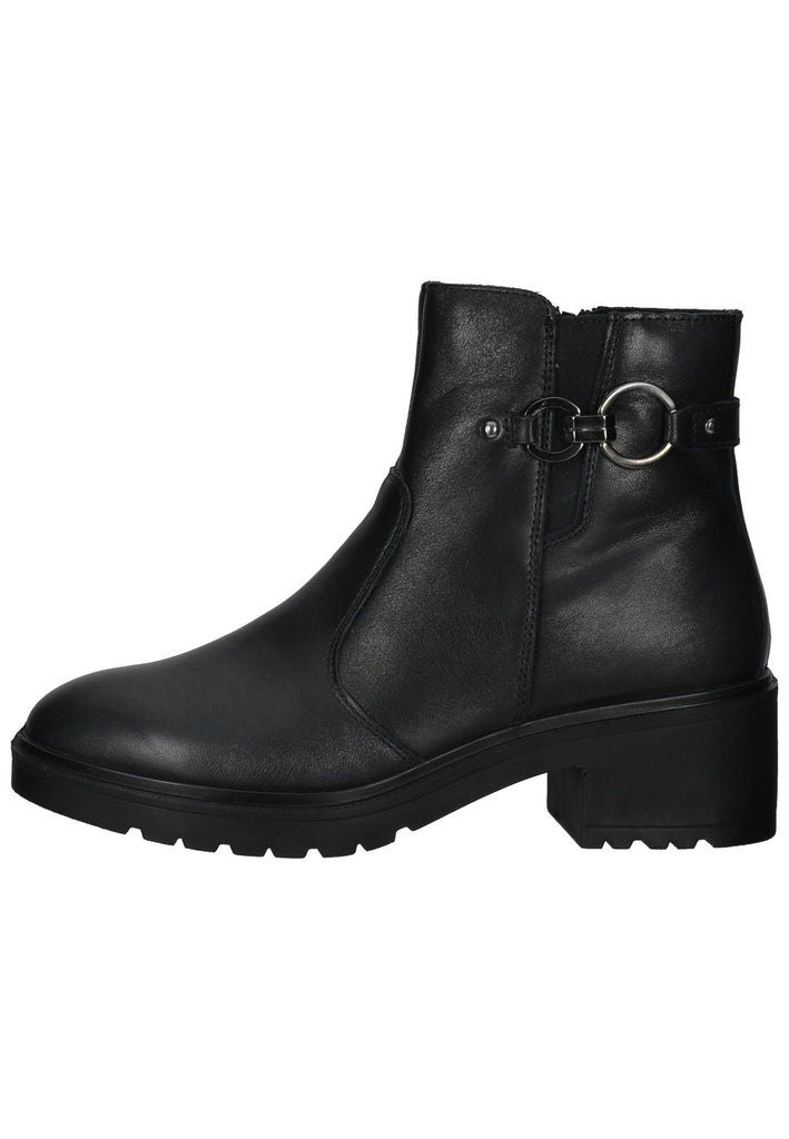 IGI&CO Stiefelette Nappaleder Schwarz