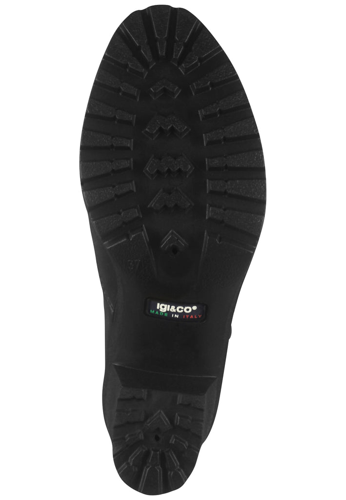 IGI&CO Stiefelette Nappaleder Schwarz Warmfutter