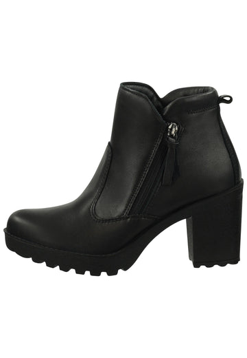IGI&CO Stiefelette Nappaleder Schwarz Warmfutter