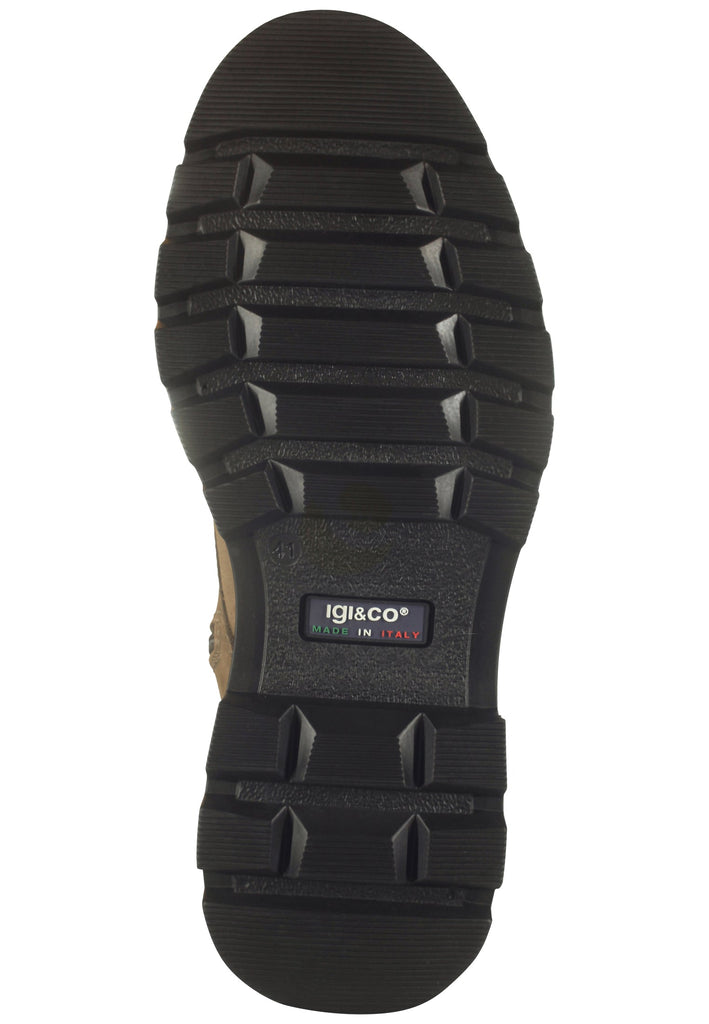 IGI&CO Stiefelette Nubukleder Braun Warmfutter