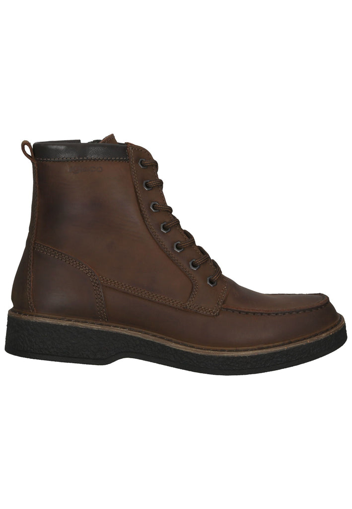 IGI&CO Stiefelette Nubukleder Dunkelbraun