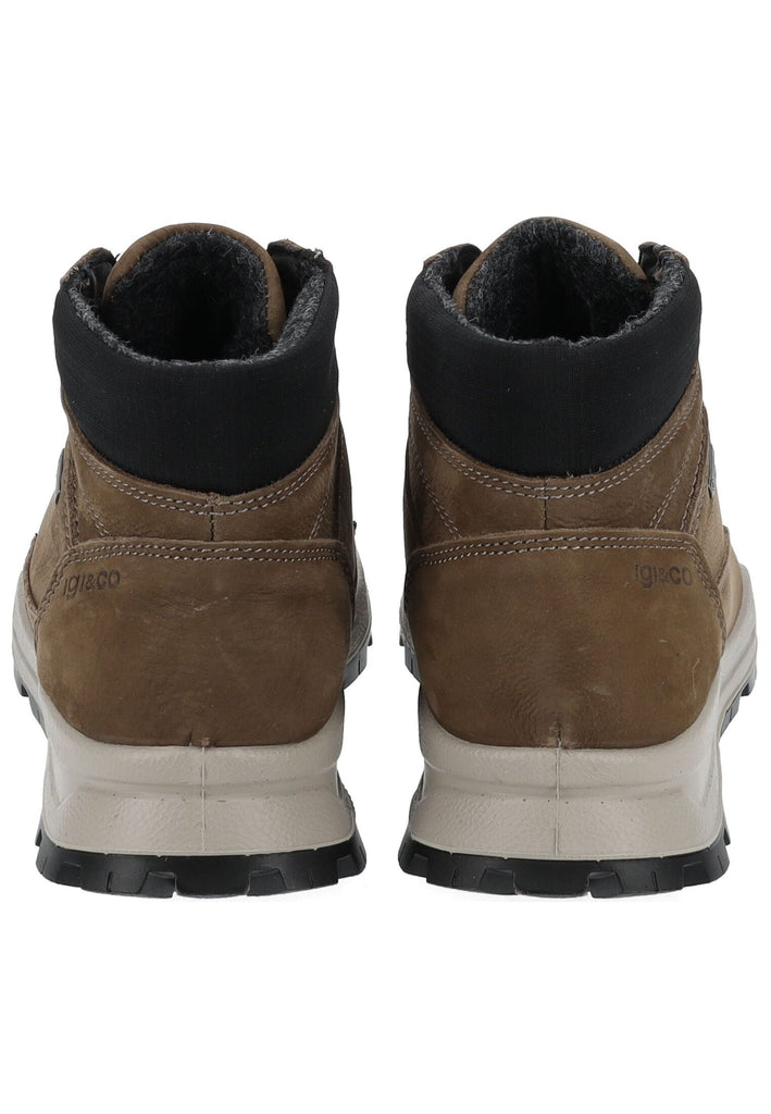 IGI&CO Stiefelette Nubukleder Hellbraun Warmfutter