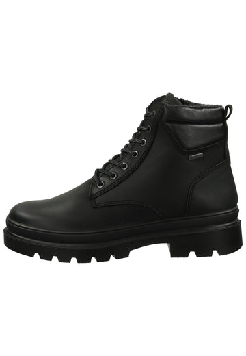 IGI&CO Stiefelette Nubukleder Schwarz Warmfutter