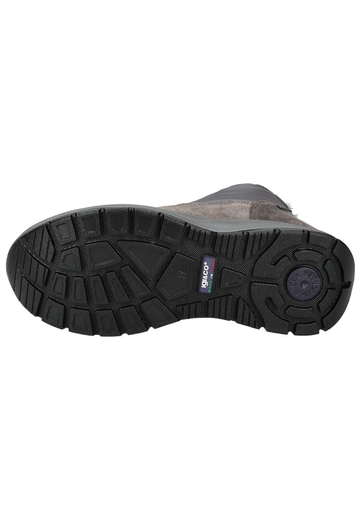 IGI&CO Stiefelette Nubukleder/Textil Grau Warmfutter