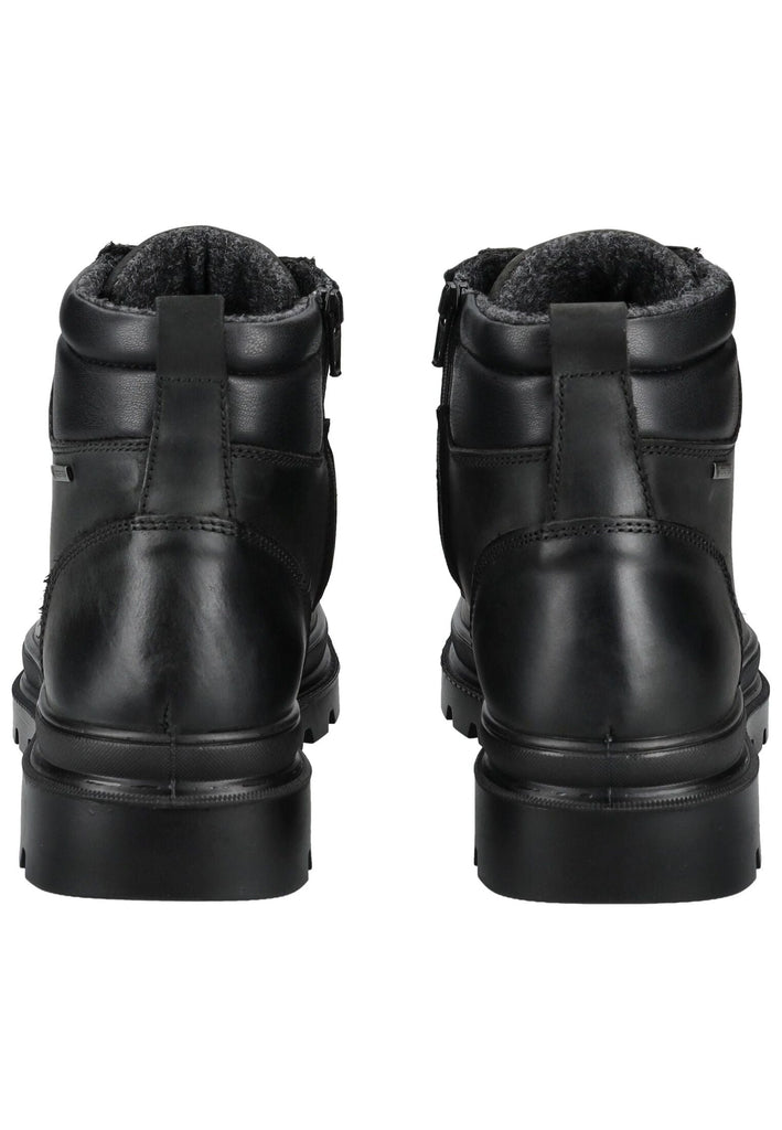 IGI&CO Stiefelette Nubukleder/Textil Schwarz Warmfutter