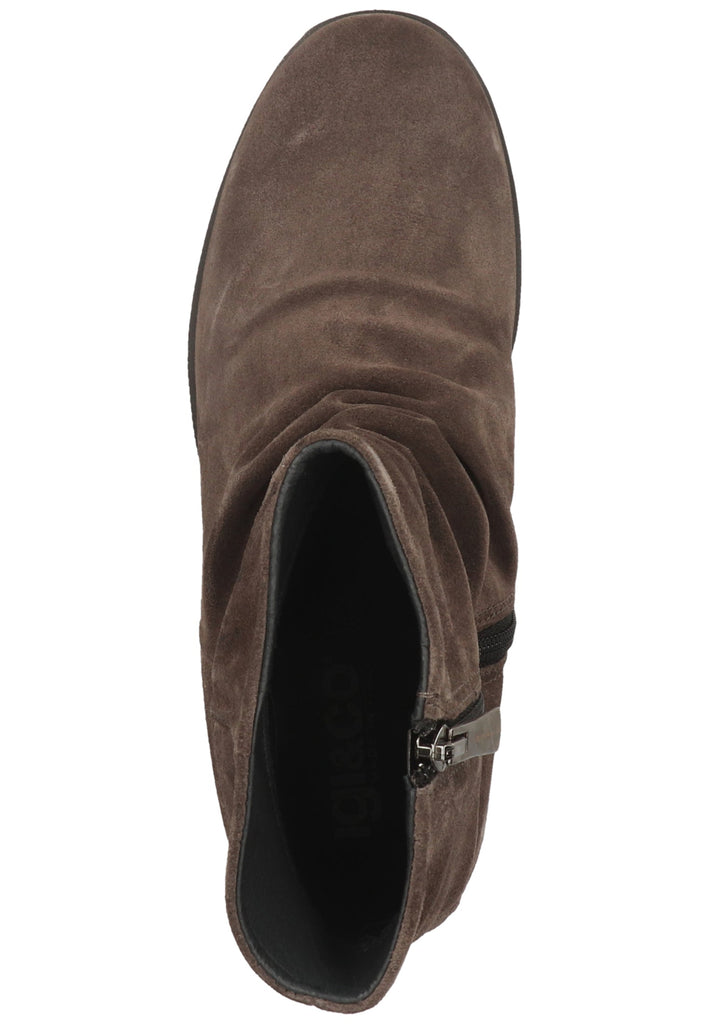 IGI&CO Stiefelette Veloursleder Grau