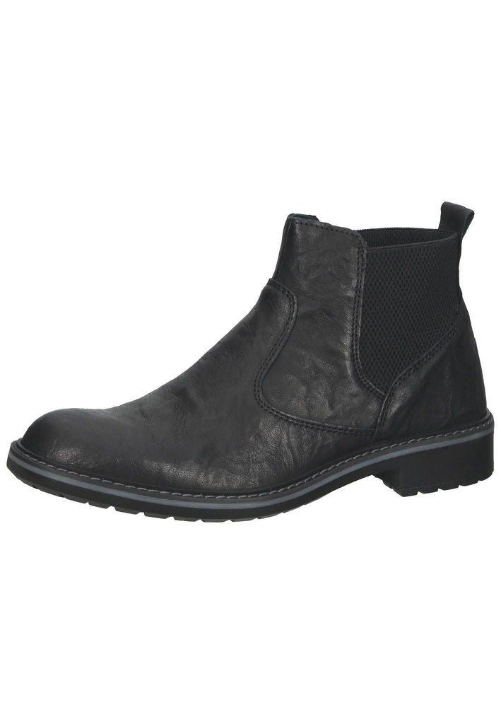 Stiefeletten IGI&CO Stiefelette Leder/Textil Schwarz