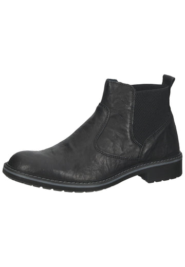 Stiefeletten IGI&CO Stiefelette Leder/Textil Schwarz
