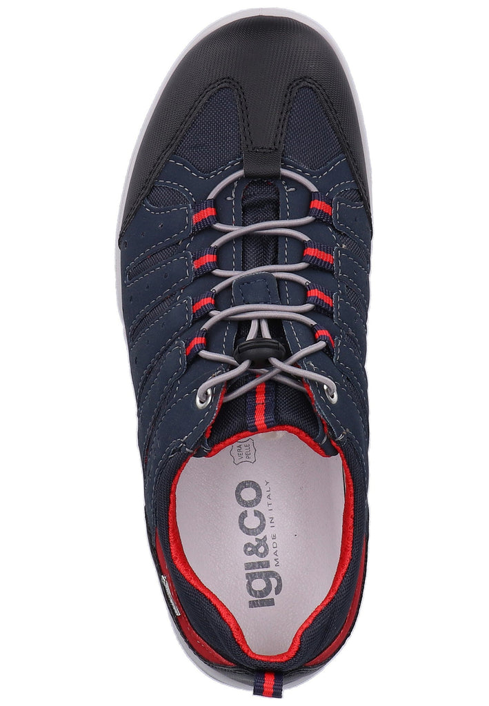 IGI&CO Wanderschuhe Nubukleder Dunkelblau