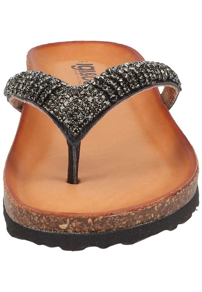 IGI&CO Zehensteg Leder Schwarz