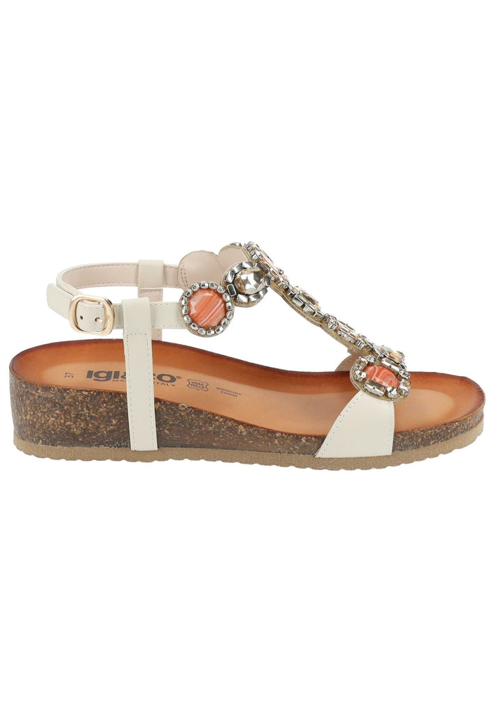 IGI&CO Zehensteg Leder/Synthetik Beige