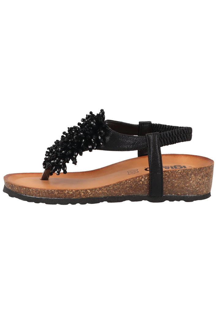 IGI&CO Zehensteg Lederimitat Schwarz