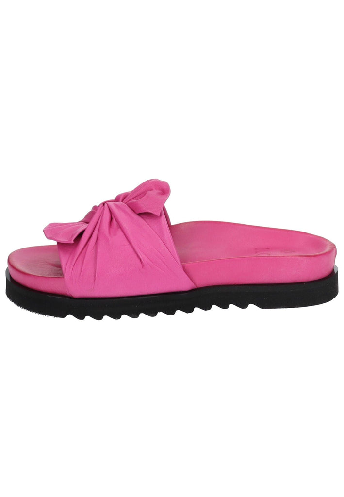 Pantoletten ILC Pantoletten Leder Neon Pink