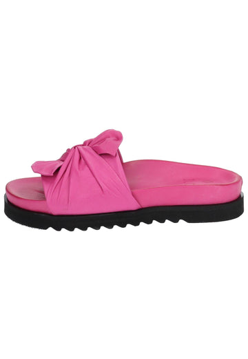 Pantoletten ILC Pantoletten Leder Neon Pink