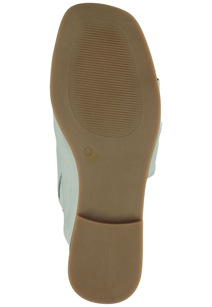 ILC Pantoletten Leder Aqua
