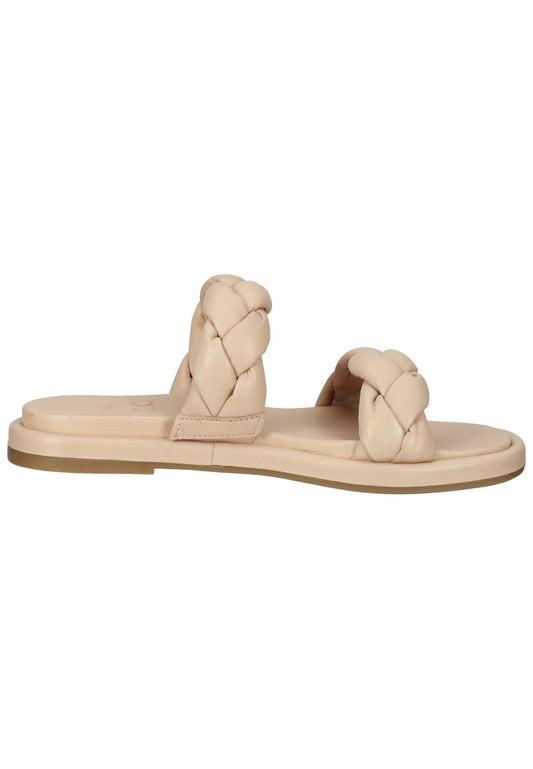 ILC Pantoletten Leder Beige