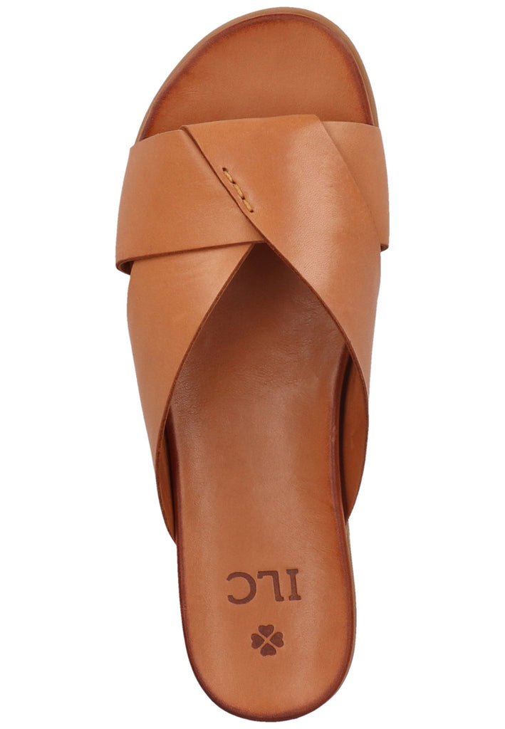 ILC Pantoletten Leder Cuoio