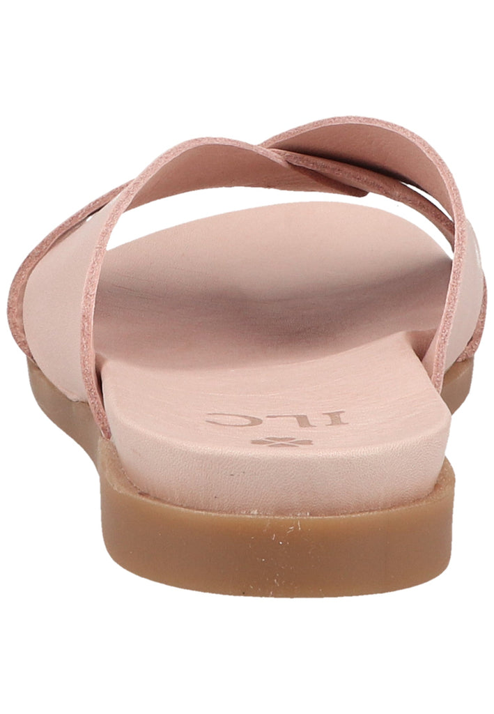 ILC Pantoletten Leder Puder