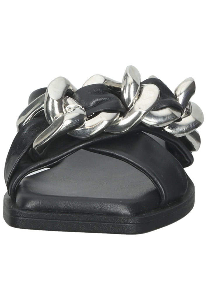 ILC Pantoletten Leder Schwarz