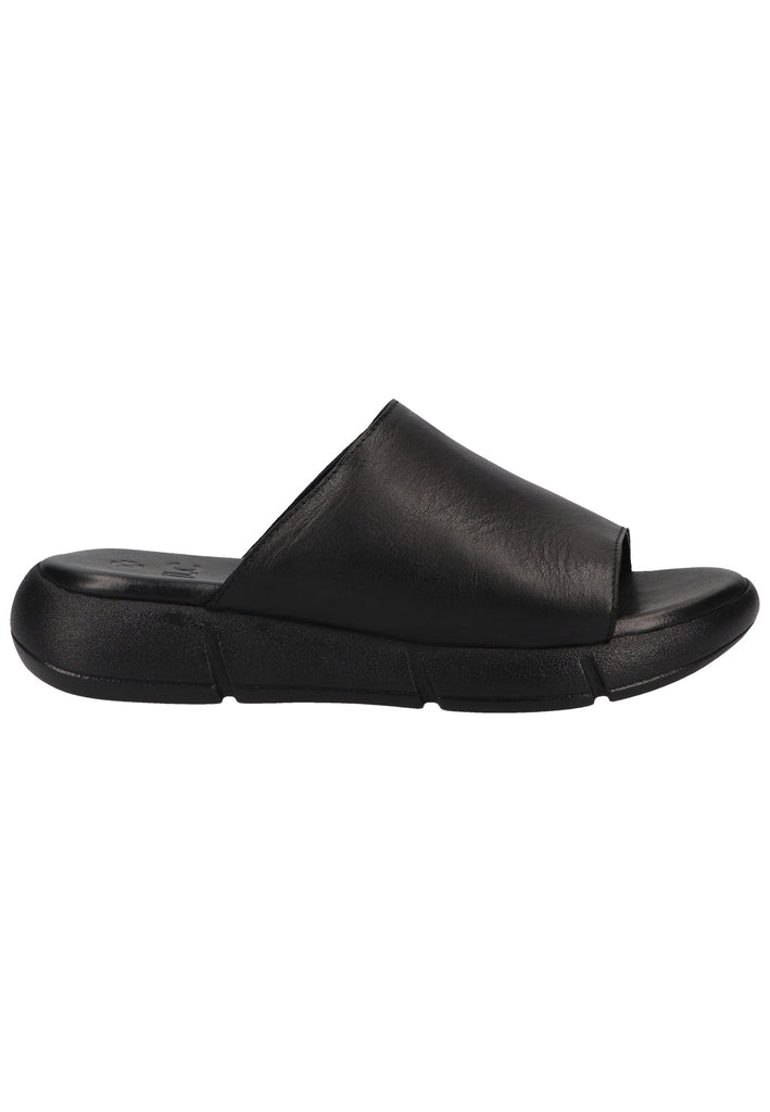ILC Pantoletten Leder Schwarz