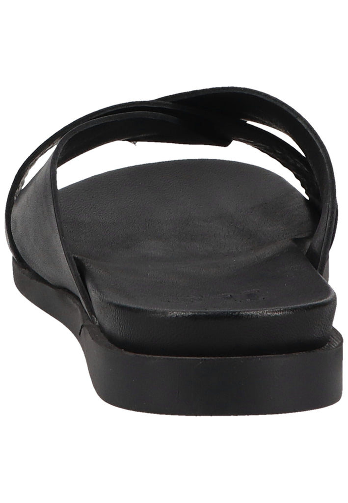 ILC Pantoletten Leder Schwarz