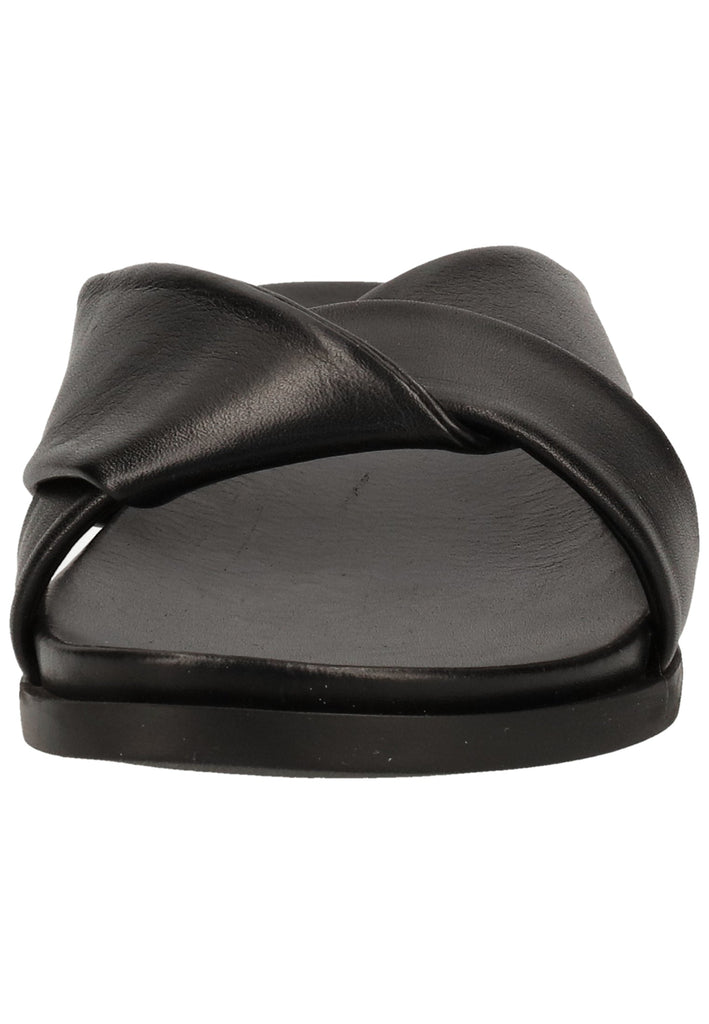 ILC Pantoletten Leder Schwarz