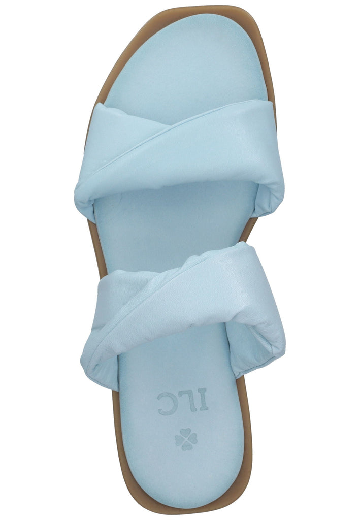 ILC Pantoletten Leder Sky