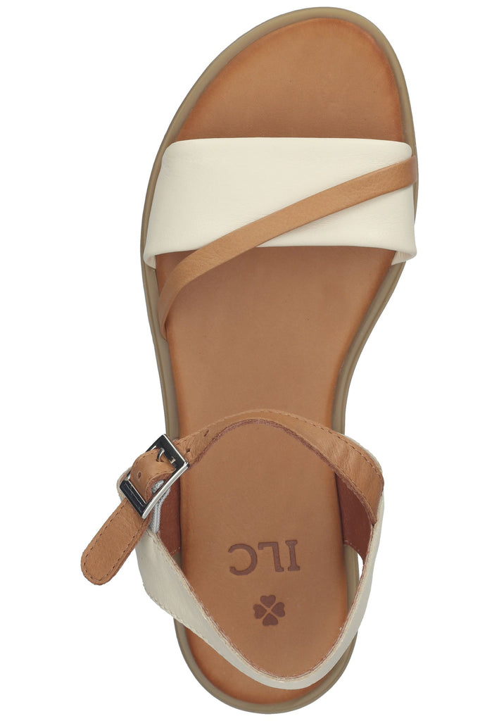 ILC Sandalen Leder Beige