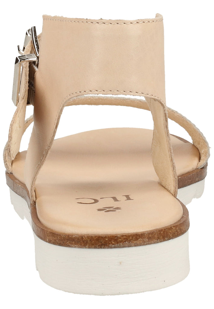 ILC Sandalen Leder Beige