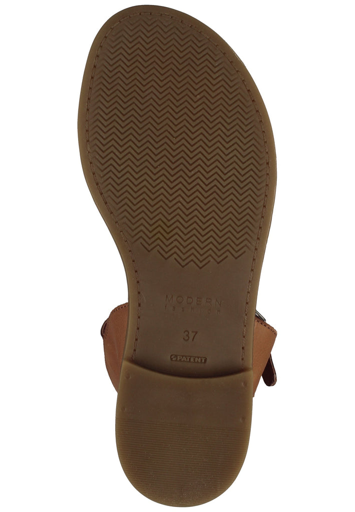 ILC Sandalen Leder Cognac