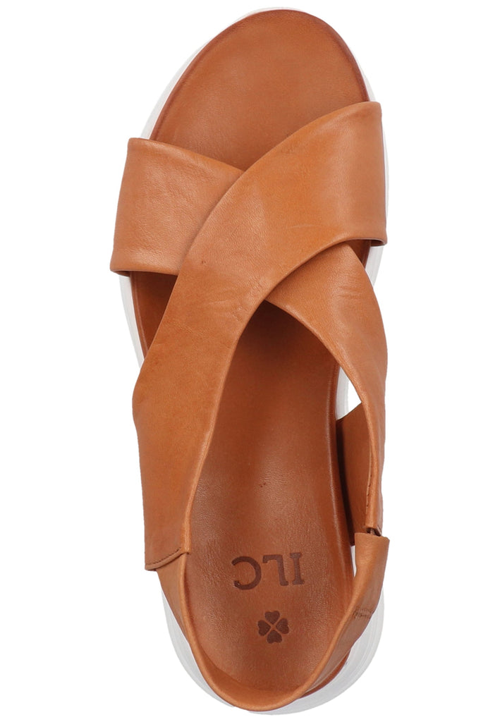 ILC Sandalen Leder Cognac
