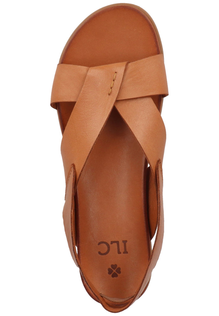 ILC Sandalen Leder Cognac