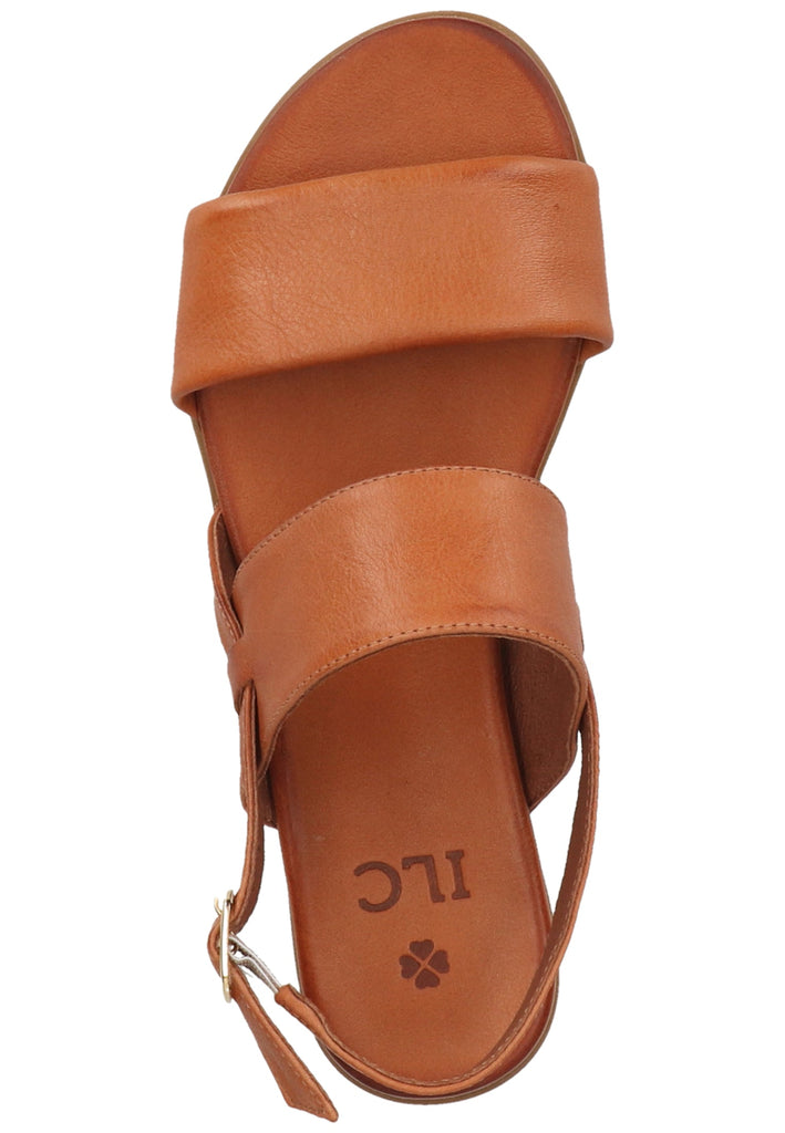 ILC Sandalen Leder Cognac