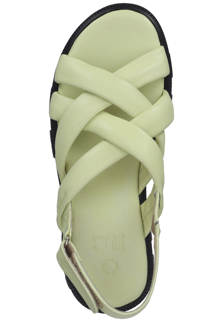 ILC Sandalen Leder Hellgrün