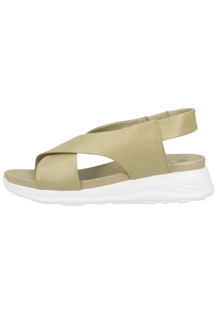 ILC Sandalen Leder Khaki