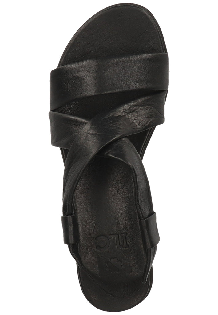 ILC Sandalen Leder Schwarz