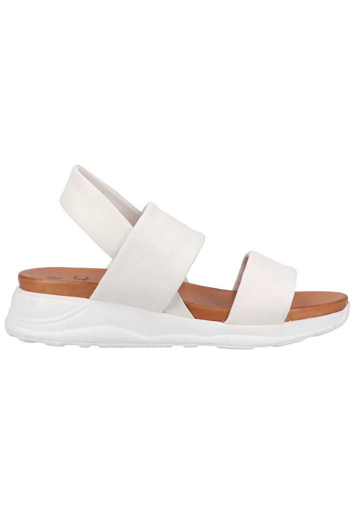 ILC Sandalen Leder/Textil Weiß