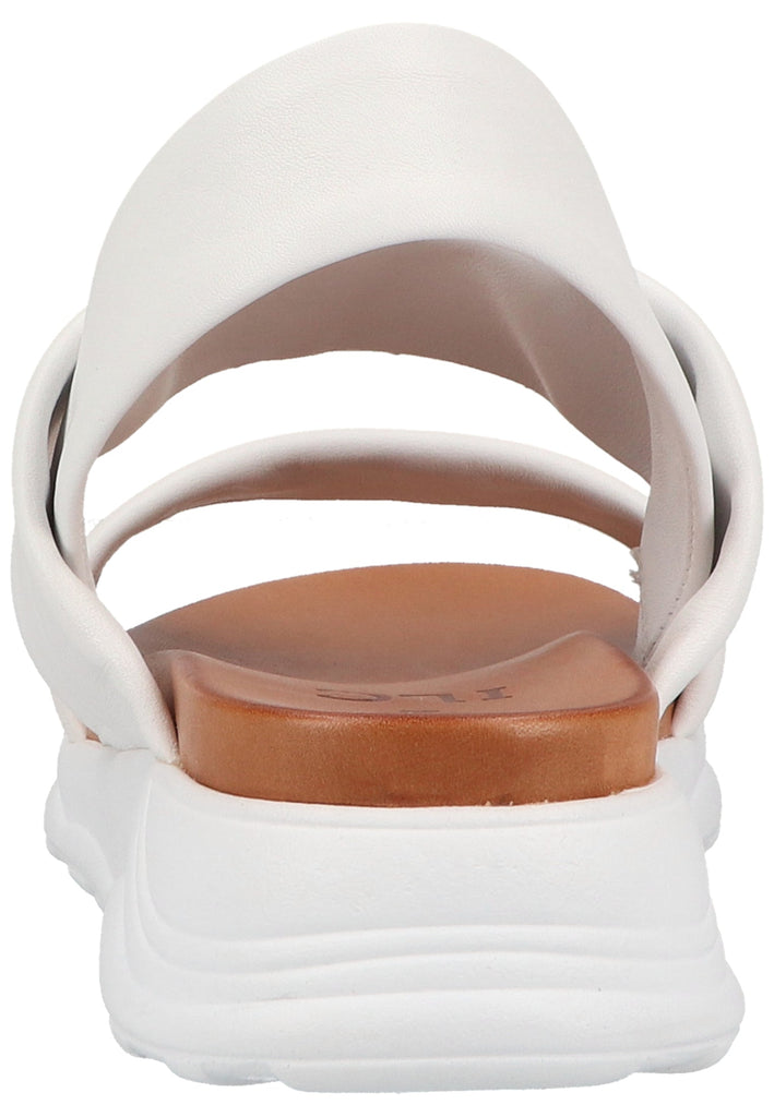 ILC Sandalen Leder/Textil Weiß