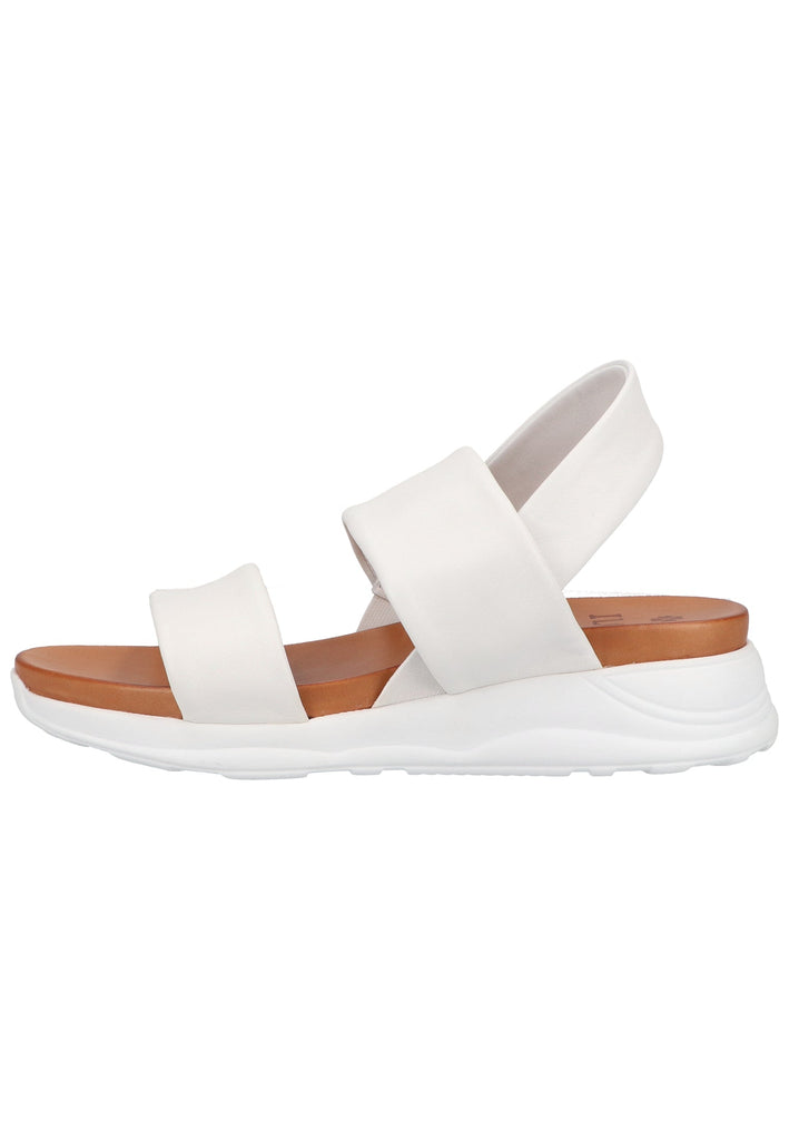 ILC Sandalen Leder/Textil Weiß
