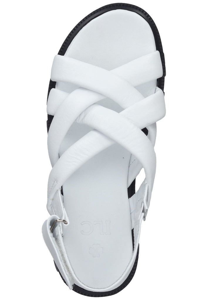 ILC Sandalen Leder Weiß