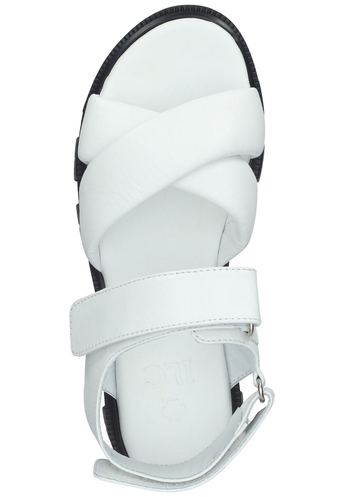 ILC Sandalen Leder Weiß