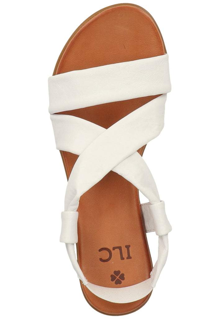 ILC Sandalen Leder Weiß