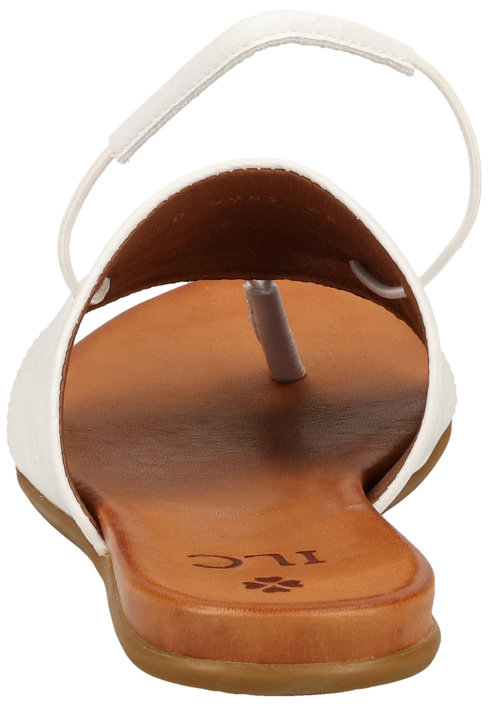 ILC Sandalen Leder Weiß