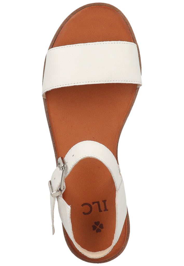 ILC Sandalen Leder Weiß
