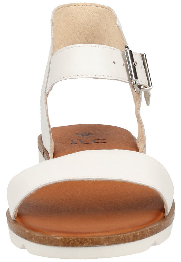 ILC Sandalen Leder Weiß