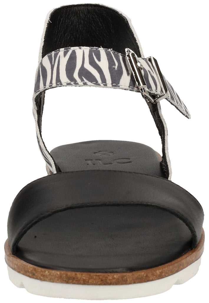 ILC Sandalen Leder Zebra