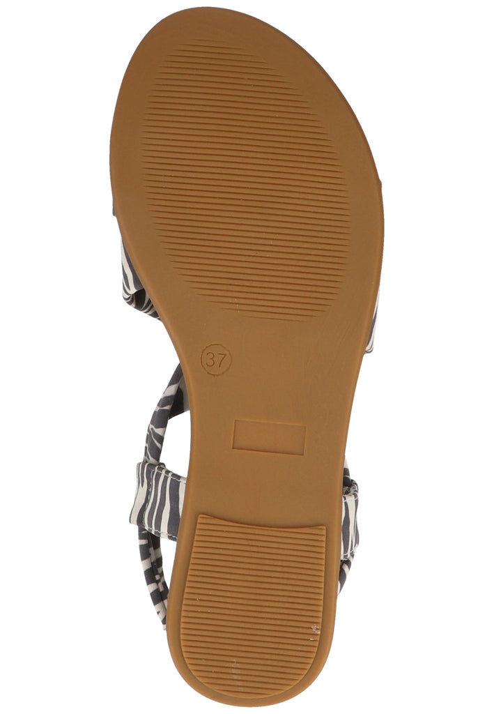 ILC Sandalen Leder Zebra