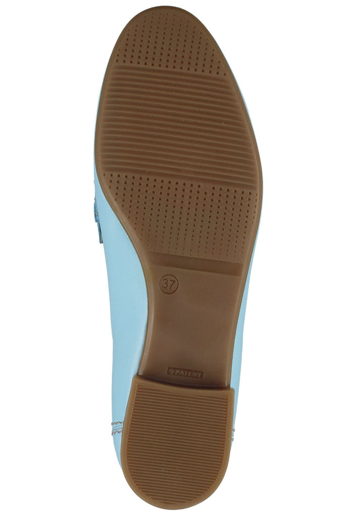 ILC Slipper Leder Blau